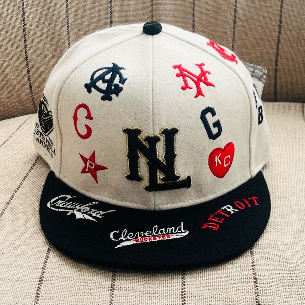 NEGRO LEAGUE BASEBALL Ebbets Field Flannels Ballpark Fitted Baseball Hat